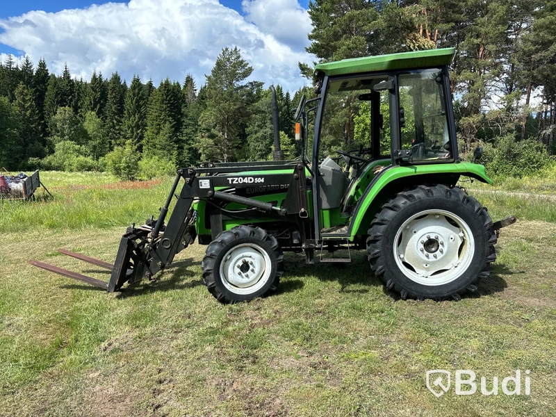 Traktor med lastare & tillbehör, Foton TB Europard 504, -2013