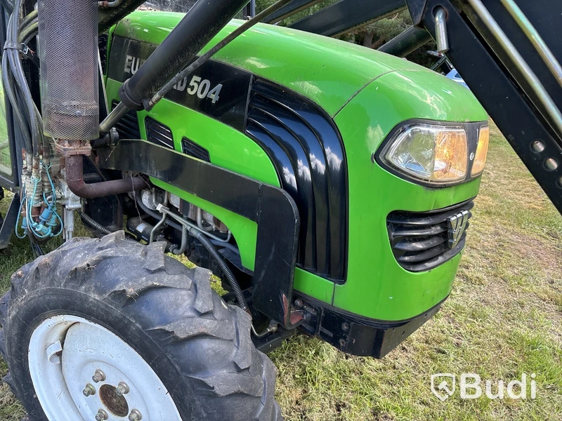 Traktor med lastare & tillbehör, Foton TB Europard 504, -2013