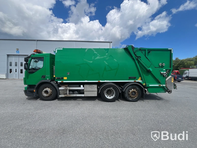 Baklastare Lastbil VOLVO FE 300 6X2 -2014 | Automat | NTM-byggnation två fack - EXPORT