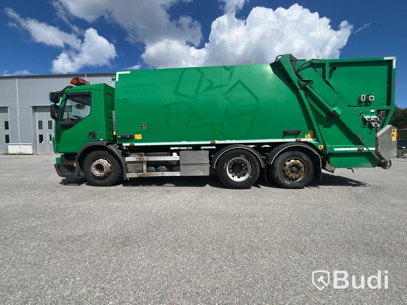 Baklastare Lastbil VOLVO FE 300 6X2 -2014 | Automat | NTM-byggnation två fack - EXPORT