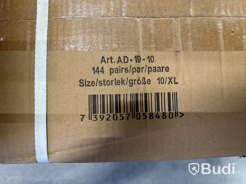 Arbetshandskar ca 600 par