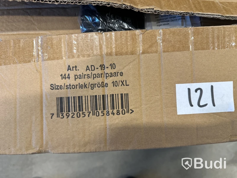 Arbetshandskar ca 600 par