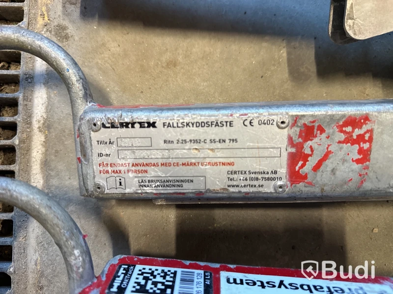 CERTEX FALLSKYDDSFÄSTE