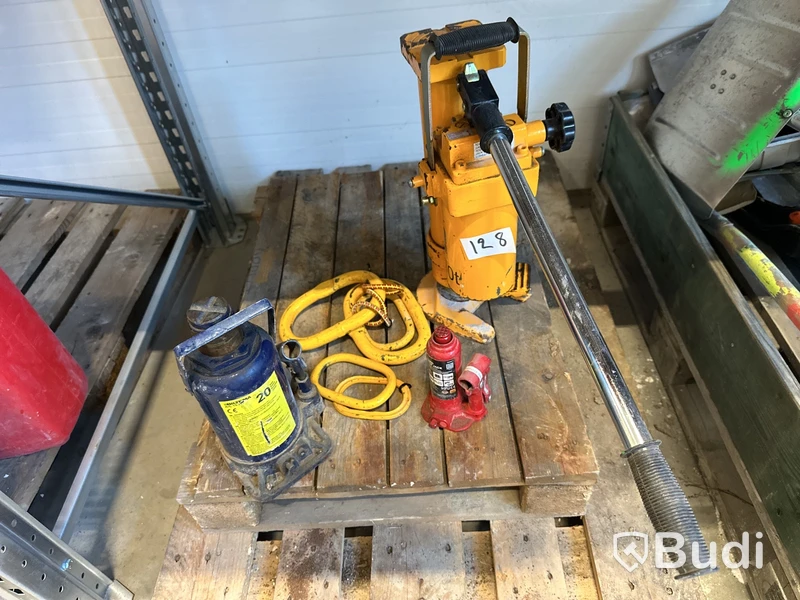 Domkraft 10 ton samt 20 ton