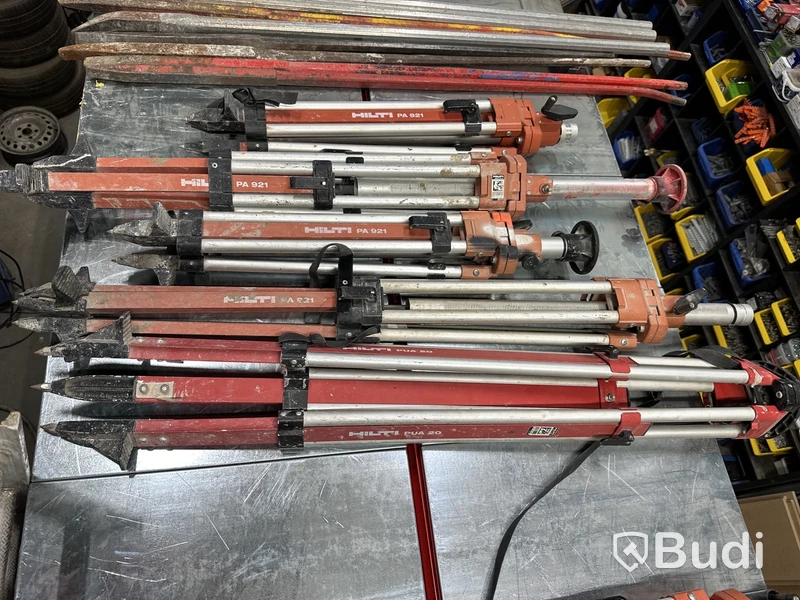 Stativ till laser/ mätinstrument mm olika modeller och skick