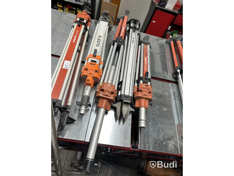 Stativ till laser/ mätinstrument mm olika modeller och skick