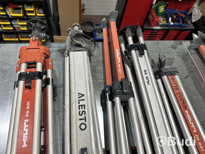 Stativ till laser/ mätinstrument mm olika modeller och skick
