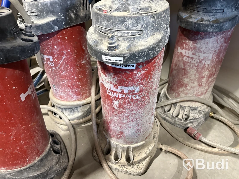 Hilti DWP10 och diverse modell tot 10 st sprutor spraypump varierande skick