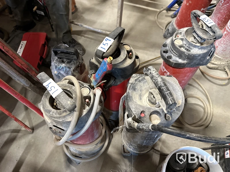 Hilti DWP10 och diverse modell tot 10 st sprutor spraypump varierande skick