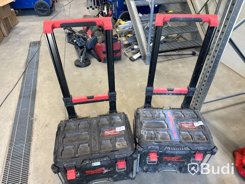 Verktygsvagn Milwakee packout  på hjul inga verktyg endast vagn