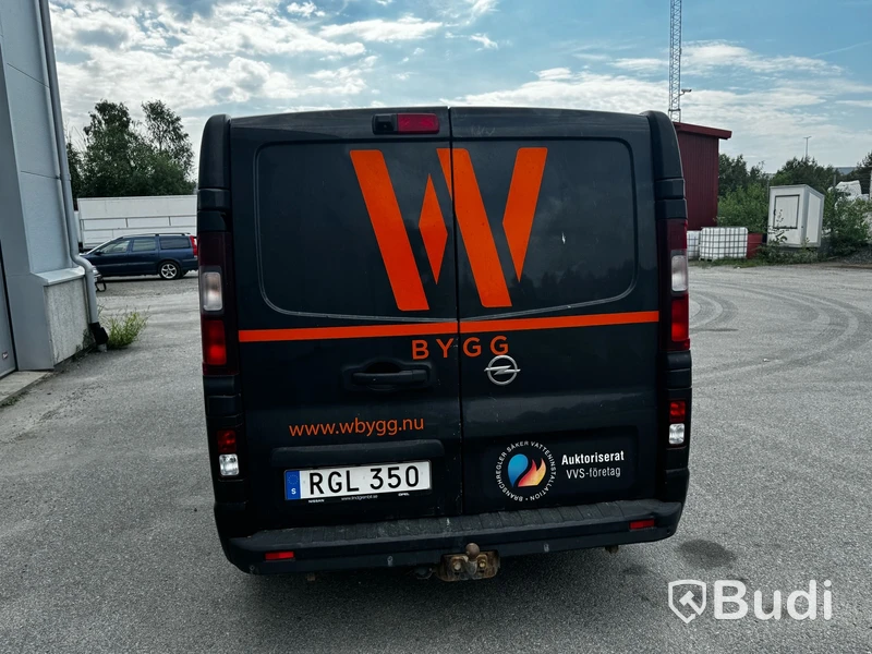 Skåpbil Opel Vivaro Panel Van 2.9t 1.6 CDTI | Manuell | 125hk | 2016 | Reparationsobjekt, rasad koppling - EXPORT