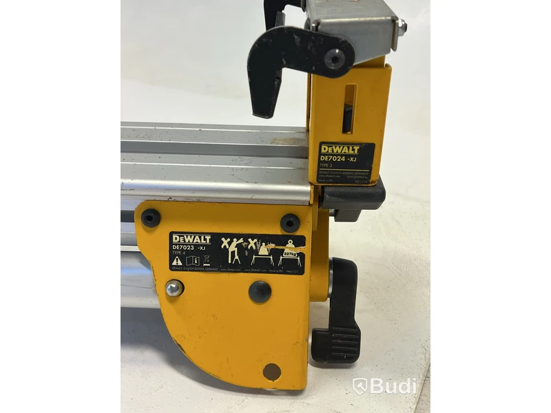 Kap- och Gersåg DeWalt, DWS727-QS inkl, arbetsbord DE7023