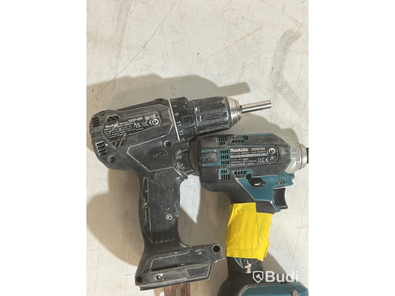 Slagskruvdragare & Borrskruvdragare Makita, DDF485 & DTD152