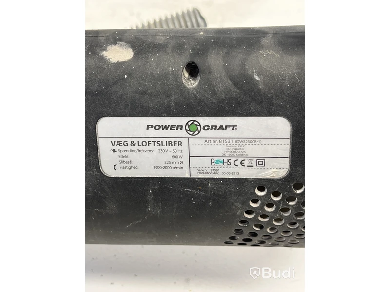 Tak- & väggslip PowerCraft 81531