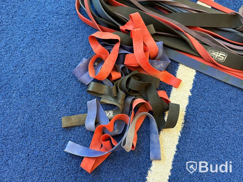 Parti med rehab/stretch-band