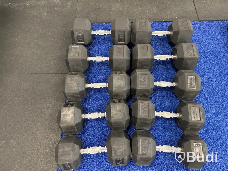 10 st. Hantlar, 30-20 kg