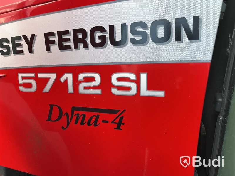 Traktor Massey Ferguson, MF 5712 SL | 2017 | Frontlastare
