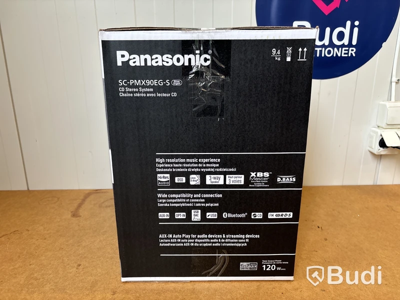 Stereo Panasonic SC-PMX90EG-S