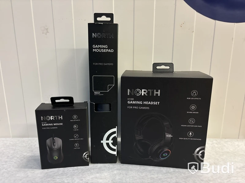 Headset, musmatta & mus från North