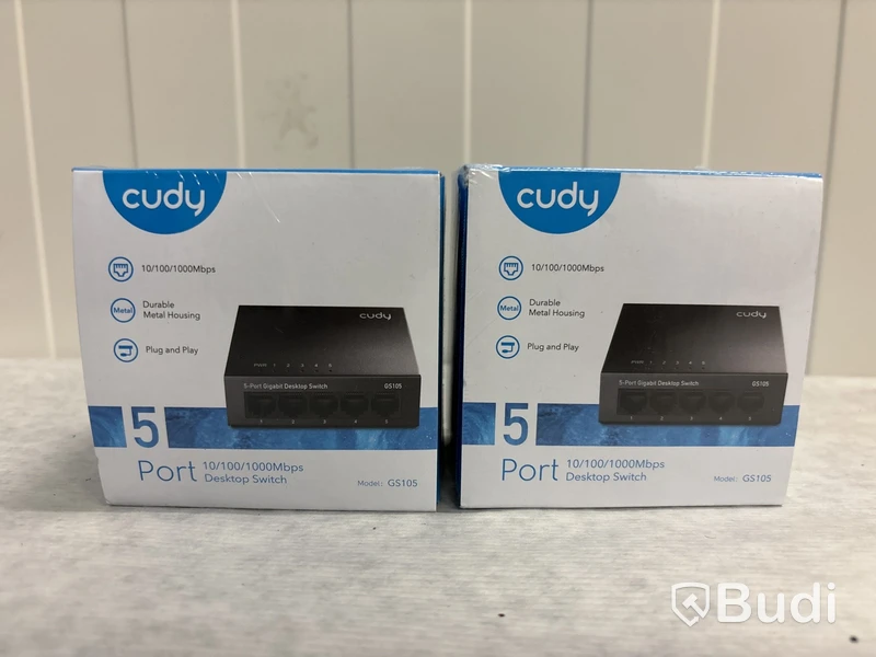 3 st nätverksutrustning Cudy