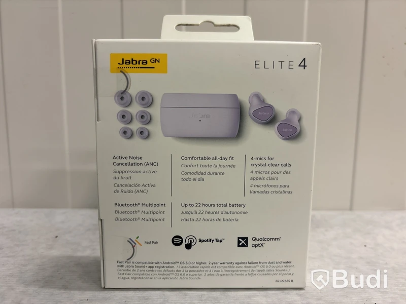 Trådlösa hörlurar Jabra Elite 4