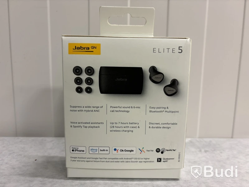 Trådlösa hörlurar Jabra Elite 5