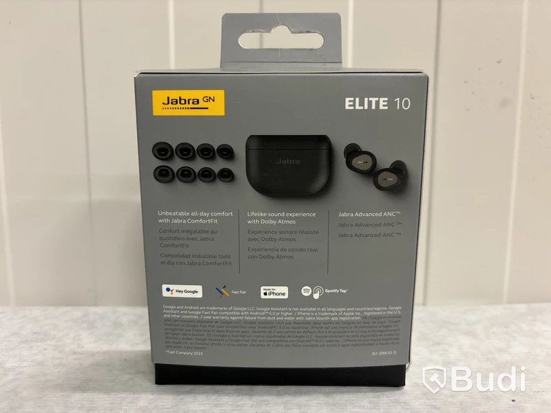 Trådlösa hörlurar Jabra Elite 10