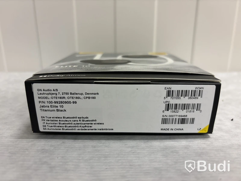 Trådlösa hörlurar Jabra Elite 10