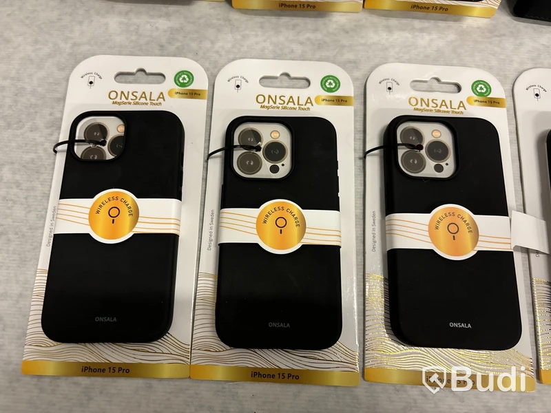 12 st mobilskal Apple iPhone 15 Pro & Pro Max