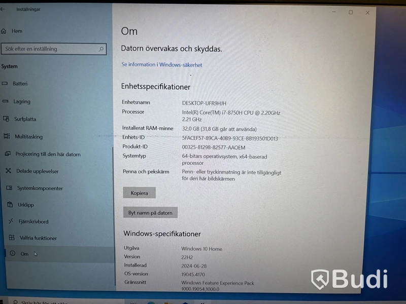 Bärbar dator Acer Nitro 5 | Intel Core i7