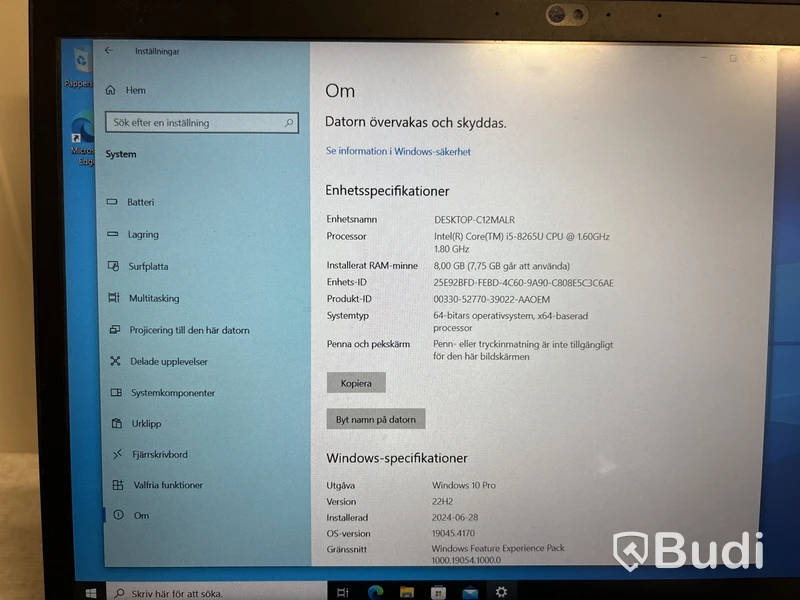 Bärbar dator Lenovo Thinkpad T590