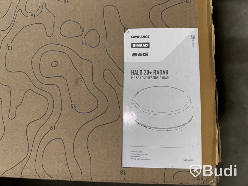 Radar, Simrad Halo 20+, ny i kartong