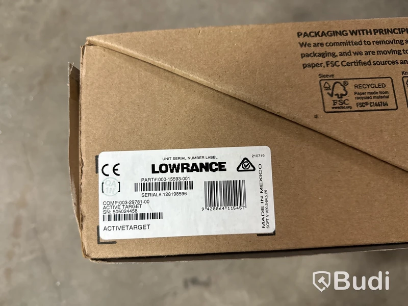 Ekolod, Lowrance OBS! Saknar del
