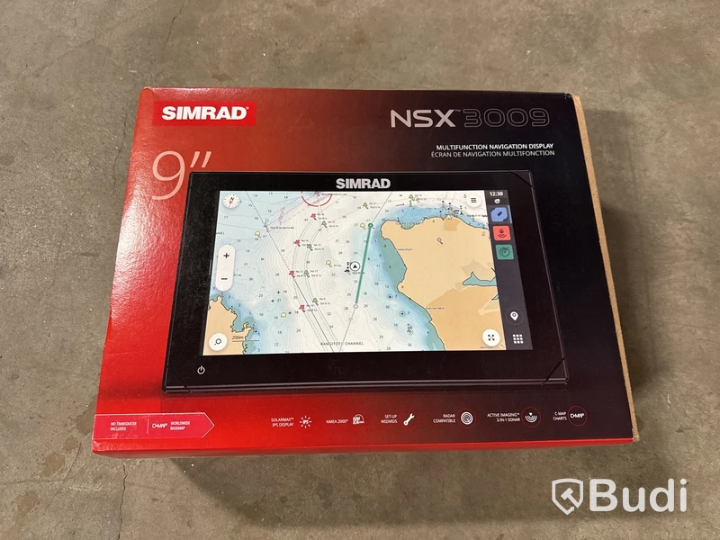 GPS/Plotter, Simrad NSX 3009, 9 tum, ny i kartong. Ordinarie nypris ca. 20.000 kr