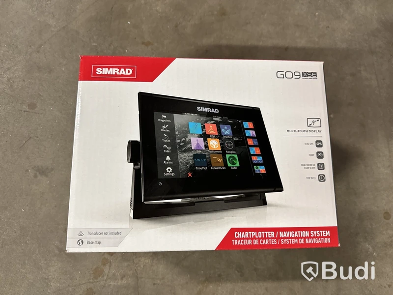 GPS/Plotter, Simrad G09 XSE, ny i kartong. Ordinarie nypris ca. 12.500 kr