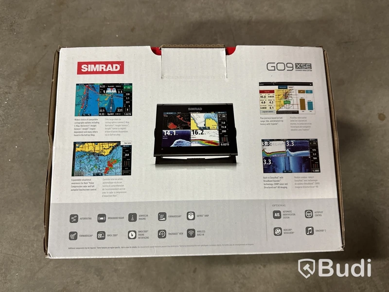 GPS/Plotter, Simrad G09 XSE, ny i kartong. Ordinarie nypris ca. 12.500 kr