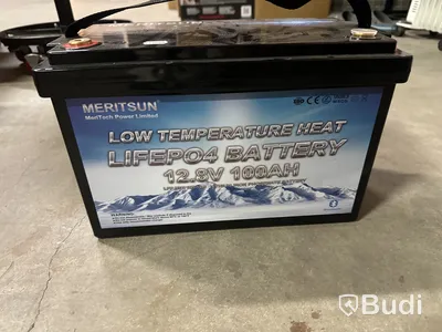 Båtbatteri, Meritsun Heat 12.8V 100Ah Litiumbatteri Bluetooth. Ordinarie nypris ca. 10.000 kr