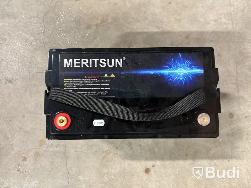 Båtbatteri, Meritsun Heat 12.8V 100Ah Litiumbatteri Bluetooth. Ordinarie nypris ca. 10.000 kr