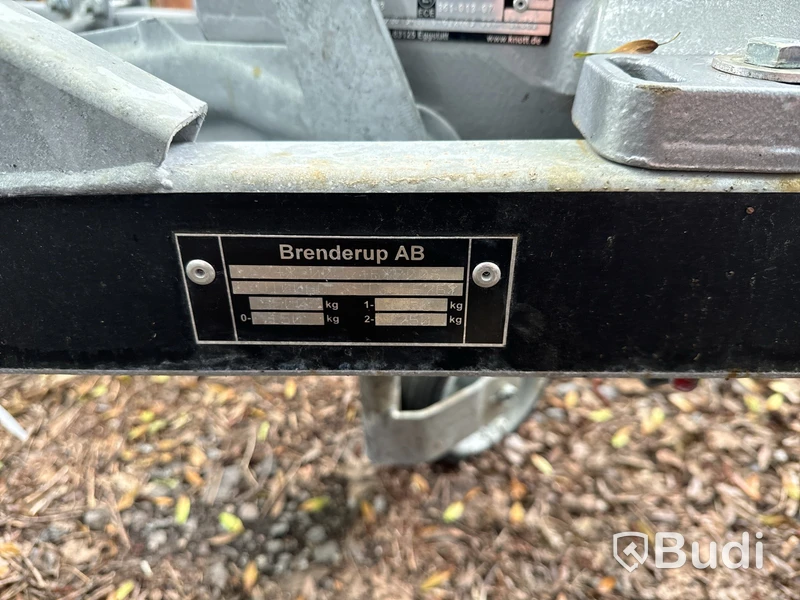 Båttrailer, Brenderup 303500 TB ASR X, 3,5 ton