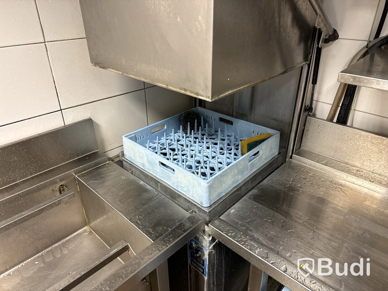 Wexiödisk huvdiskmaskin med in- och utmatning, brickor, avlastningsbänkar
