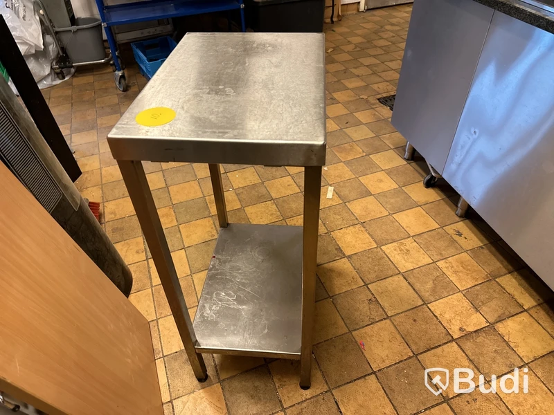 Rostfri bänk liten