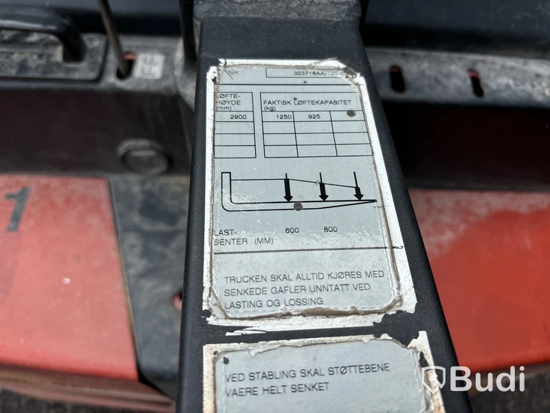 Åkstaplare BT LSF 1250 / 11