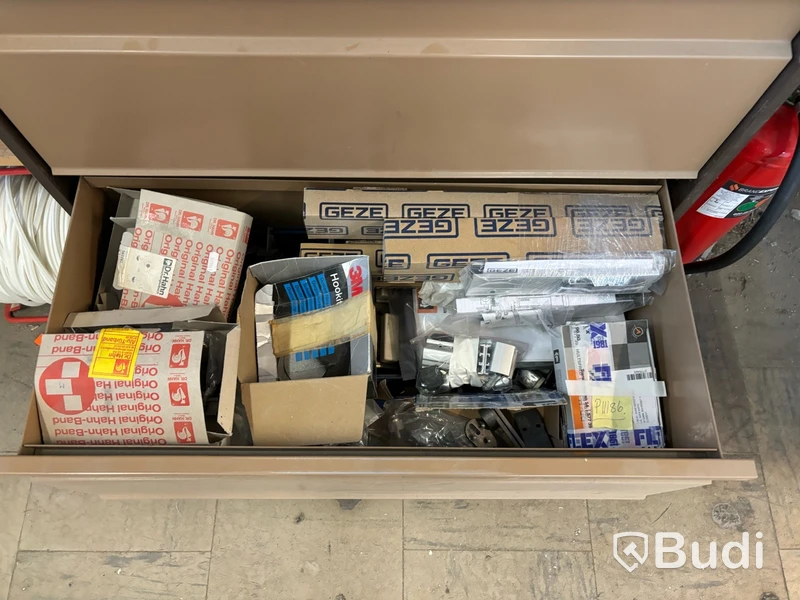 Förbrukningsmaterial, hurts, brandsläckare m.m.