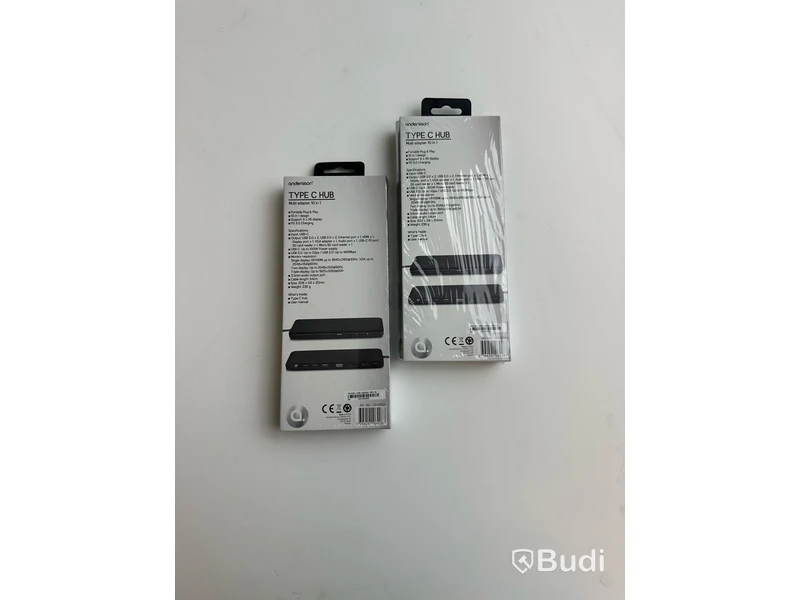 2 st. Type C Hub Multi-adapter 10-in-1