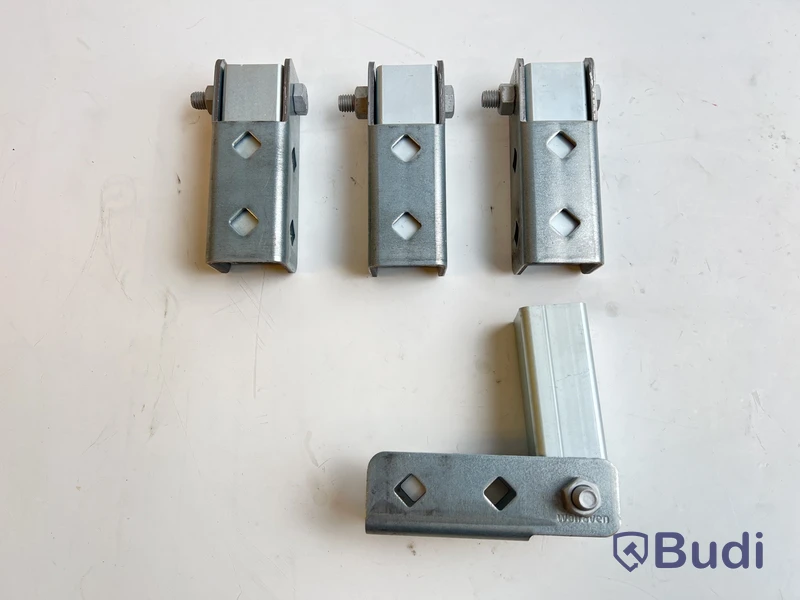 4 st. Ledade fotkopplingar, BUP, Yeti 335, Walraven