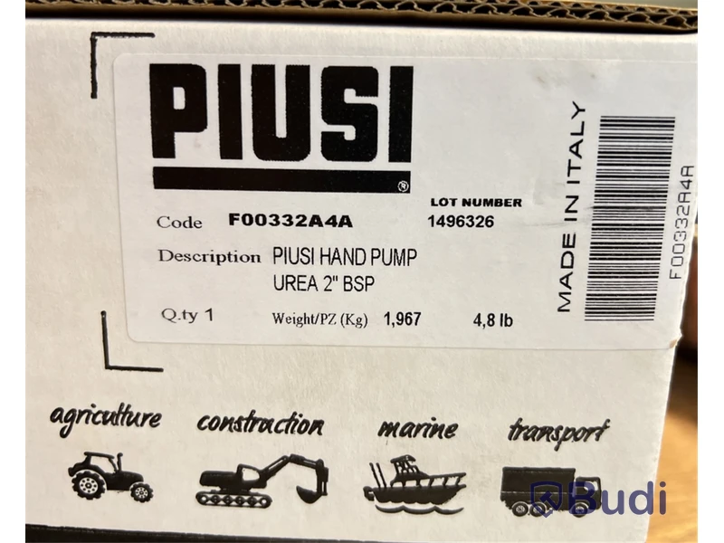 Handpump Piusi Urea 2 tum BSP