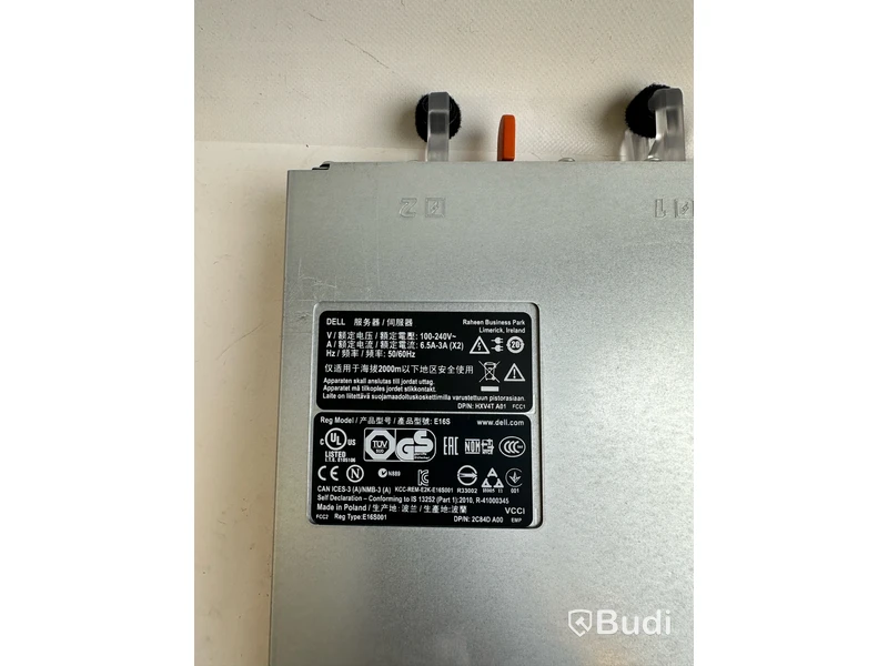 Server Dell PowerEdge R620. OBS! Inget OS.