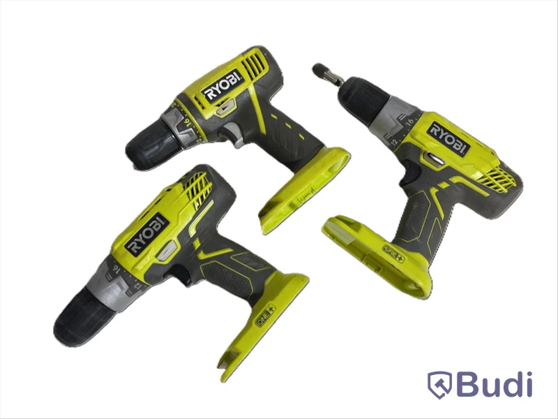 3 st. Borrskruvdragare Ryobi