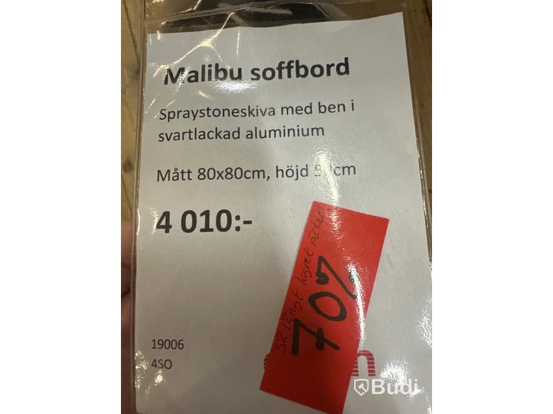 Soffbord, Ny i kartong