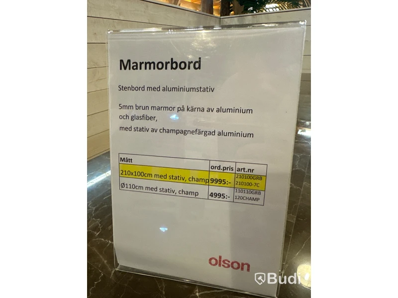 Marmorbord